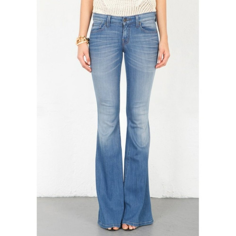 Level 99 Dahlia Low-Rise Flare Jeans